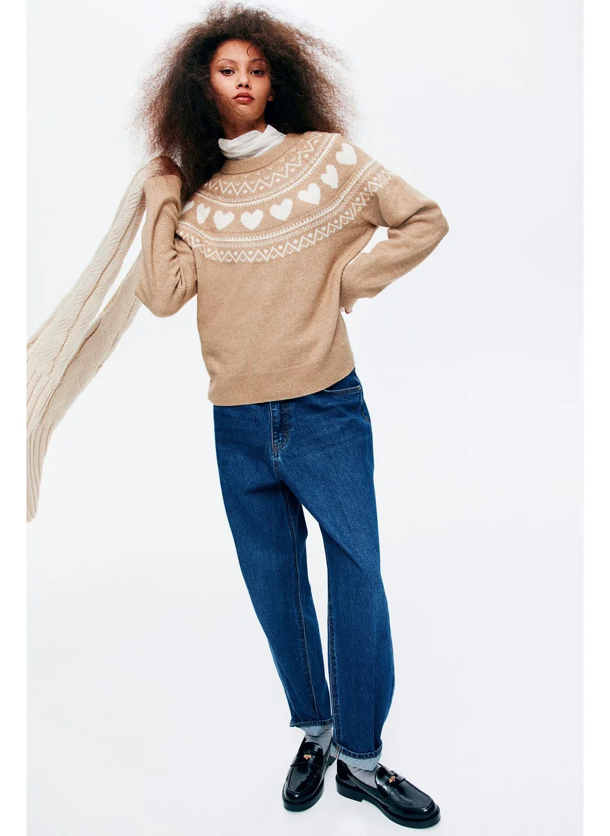H&M Jacquard-Knit Jumper
