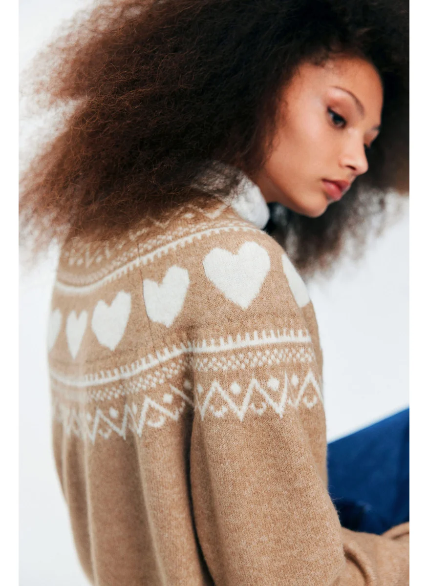 H&M Jacquard-Knit Jumper