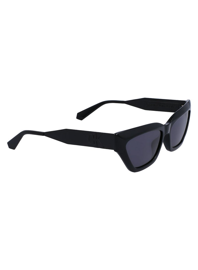 Calvin Klein Jeans Full Rim Bio Injected Cat Eye Calvin Klein Jeans Sun Ckj22640S 5716 (001) Black - Image 2