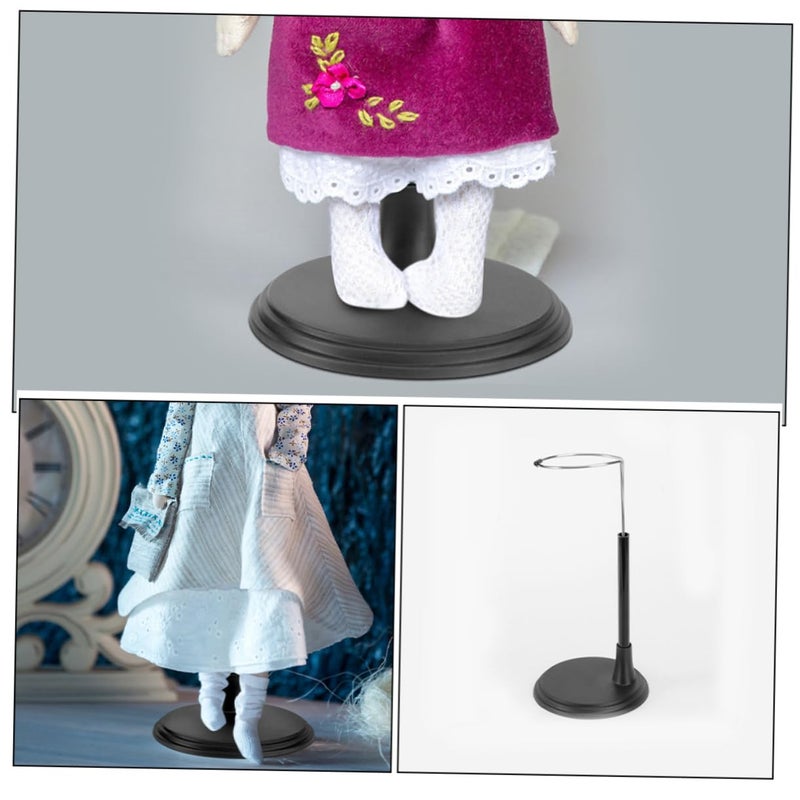 Glow Stick Stand Doll Storage Rack Holder For Action Figures Black Pvc Display Stand - Image 4