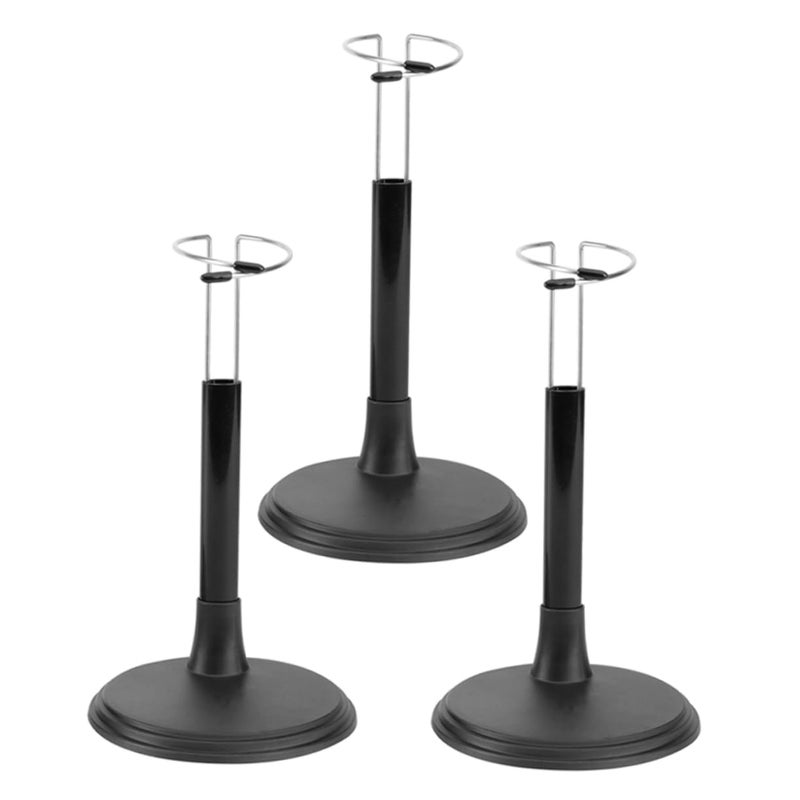 Glow Stick Stand Doll Storage Rack Holder For Action Figures Black Pvc Display Stand - Image 2