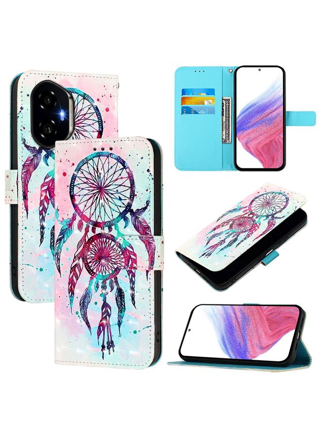 S-TOP Case For Honor 300 3D Painting Horizontal Flip Leather Phone Case - Image 1