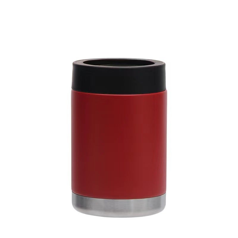 12oz Double Wall Vacuum Insulated Stainless Steel Travel Mug Red