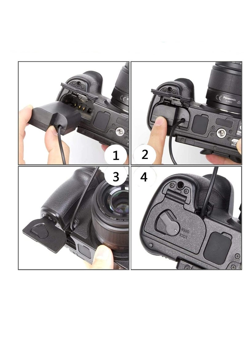 BESTON Dummy Battery Replacement with EN.EL 3E - 9V - 4.5A - Replacement dummy battery for cameras using EN.EL 3E battery type.