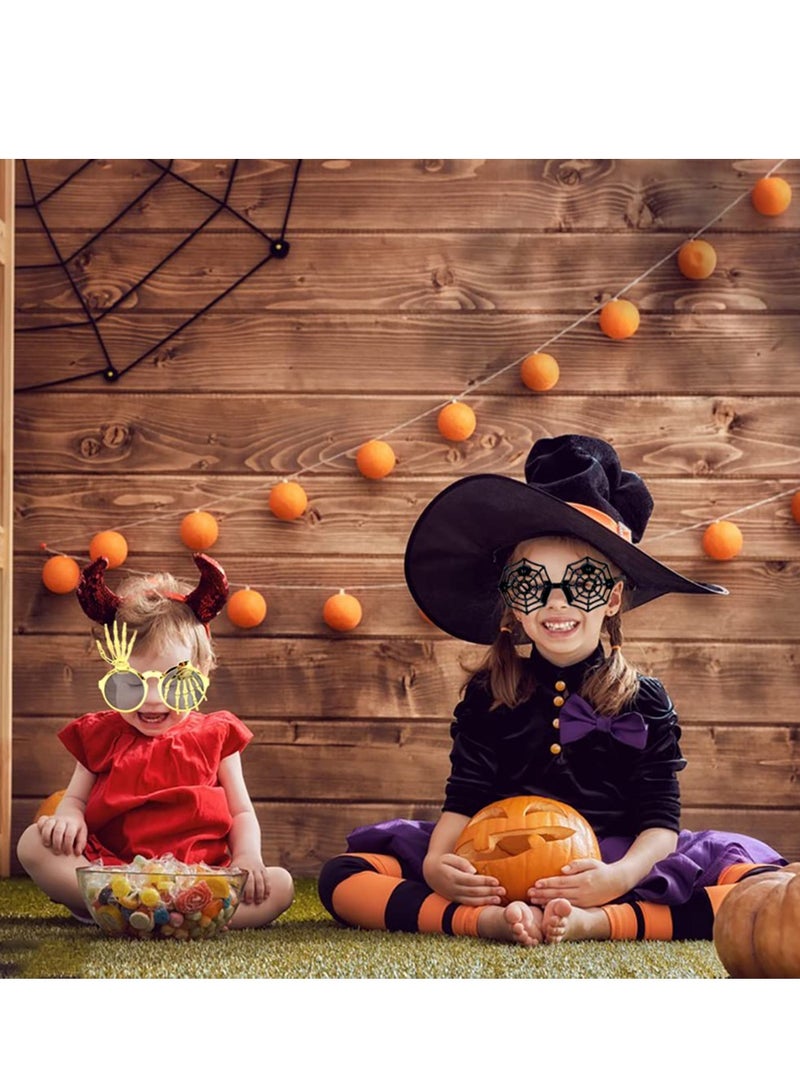 SYOSI Halloween Glasses - Funny Halloween Party Favors, Novelty Pumpkin Toys, Sunglasses for Kids Adult, Halloween Costume Party Supplies and Party Favors - Image 5