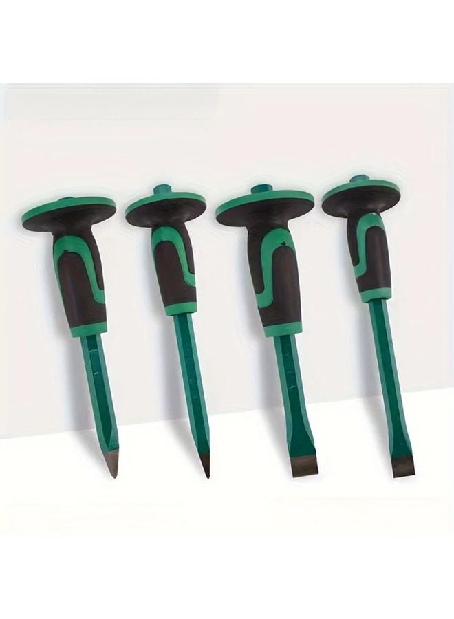 Type 3 Chrome Vanadium Steel Masonry Chisel Protective Handle Sharp Durable Cement Chisel - Image 4