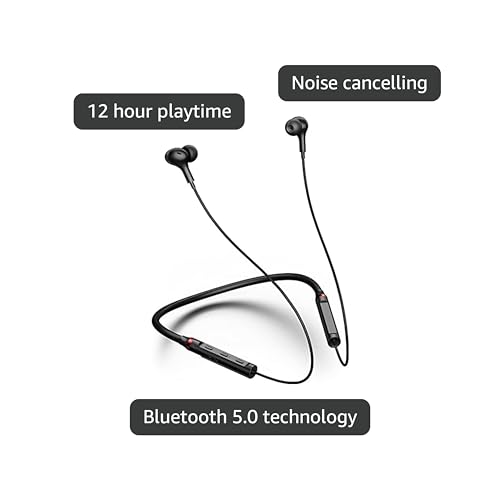 ASKUBSKU Neckband Bluetooth Headphones Wireless Earbuds for Samsung S25 Ultra S24 S23 FE S22 A53 A25, Sport Headphones HiFi Stereo Surround Sound Ear Buds for iPhone 17 Air 16 15 14 Pro Max 13 Plus Pixel 10 9 - Image 4