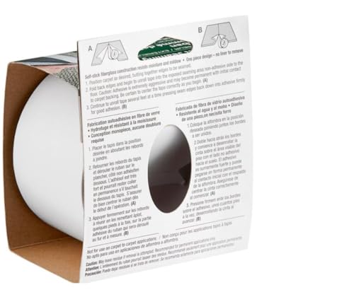 Duck Brand Self-Adhesive Fiberglass Carpet Seaming Tape, 2.44-Inch by 15-Feet, Single Roll (286519) - Image 3
