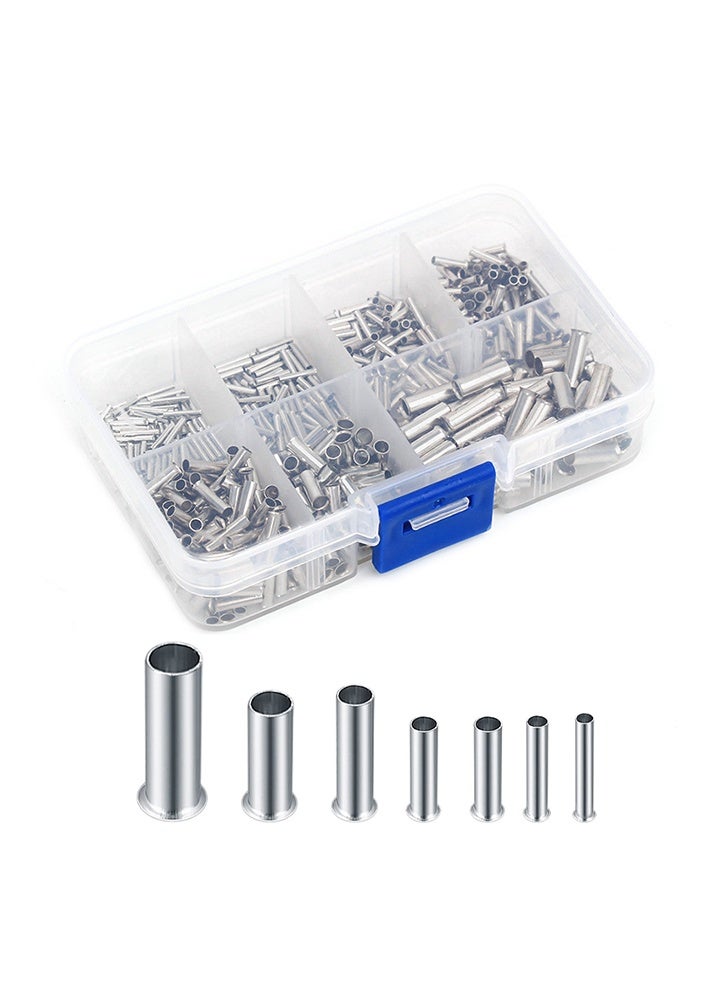 GNAFOTU 600 Pcs Wire Ferrules Kit, Wire End Terminal Ferrules,for DIY Electrical Splicing,10-22 AWG - Image 1