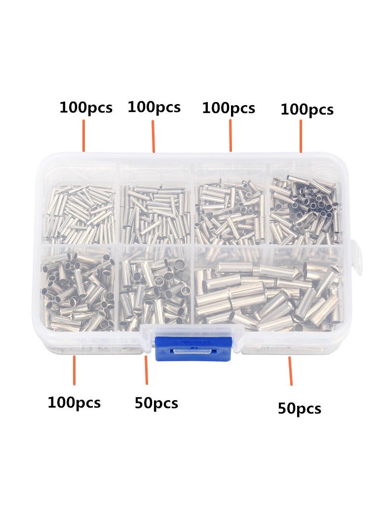 GNAFOTU 600 Pcs Wire Ferrules Kit, Wire End Terminal Ferrules,for DIY Electrical Splicing,10-22 AWG - Image 4