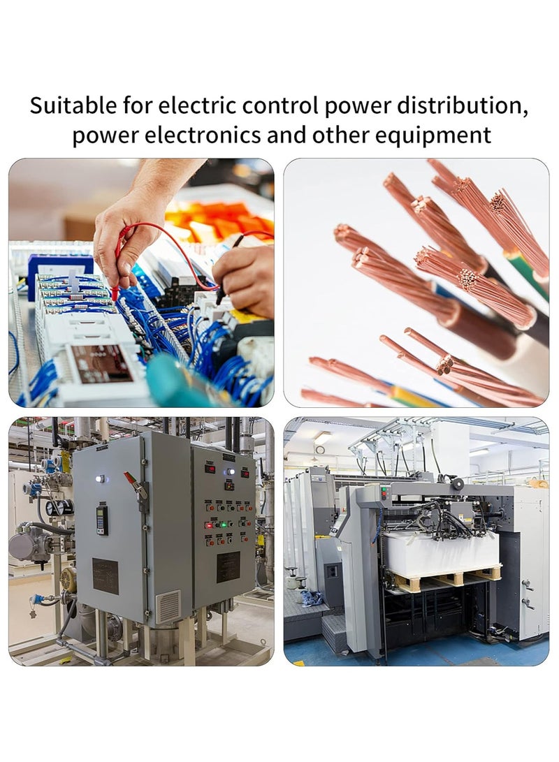 GNAFOTU 600 Pcs Wire Ferrules Kit, Wire End Terminal Ferrules,for DIY Electrical Splicing,10-22 AWG - Image 5