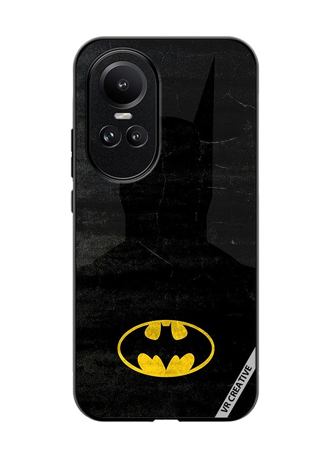 VR CREATIVE Protective Case Cover For Oppo Reno 10 Pro Batman Design Multicolour - Image 1