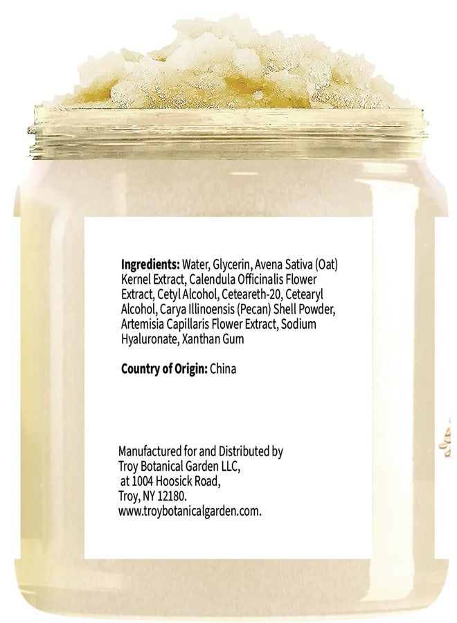 Essentially KateS Oatmeal + Calendula Body & Foot Scrub 10 oz - Very Gentle, and Perfect for Sensitive Skin, for a complete spa-like experience - The best stocking stuffer. - Image 2