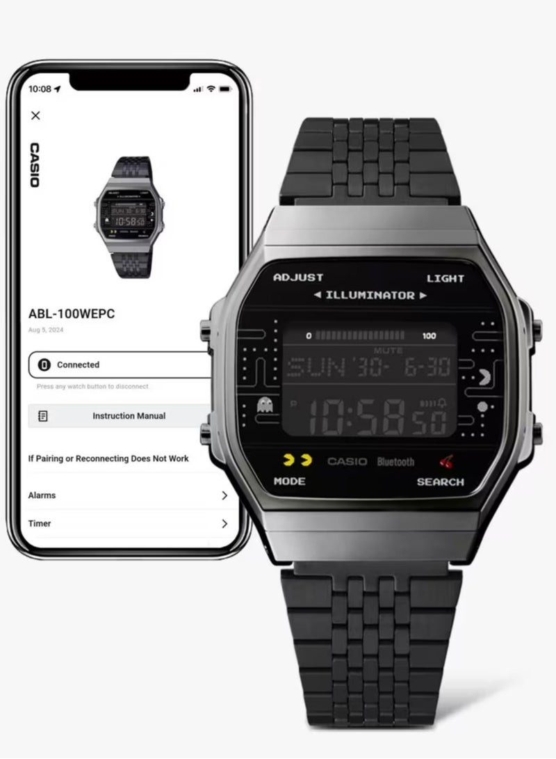 CASIO ABL-100WEPC-1B PAC-MAN Limited Edition Unisex Watch - Image 4