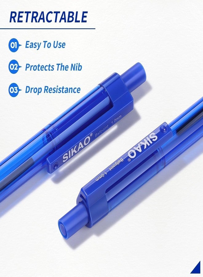 Sikao BULK BALL PENS BLUE 60 PACK - Image 4