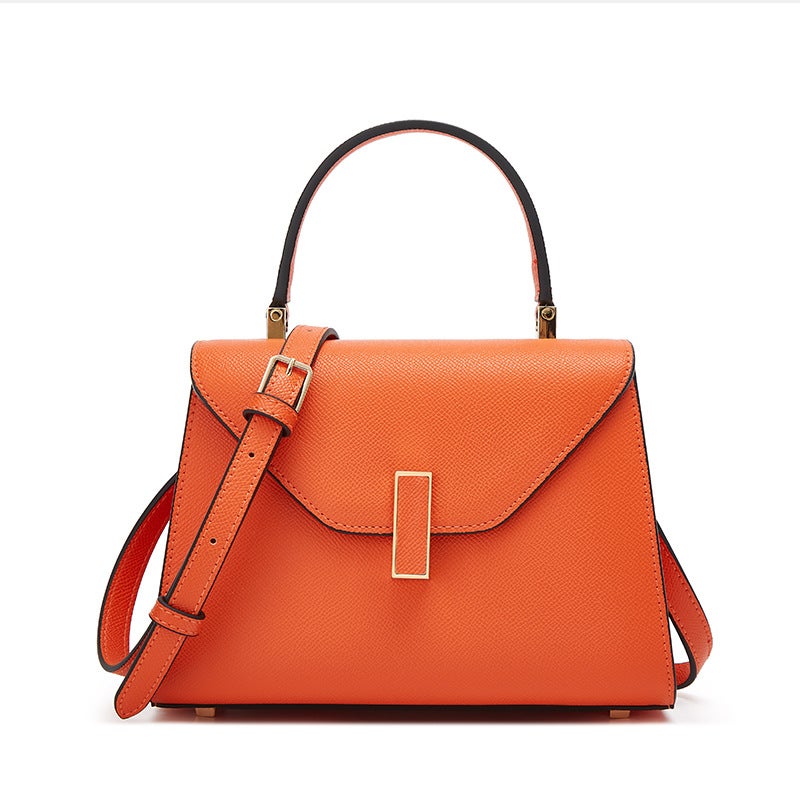Women Hand Bag024 New Women'S Bag Handbag Litchi Pattern Kelly Bag Women'S Aristocratic Shoulder Crossbody Bag - Image 2
