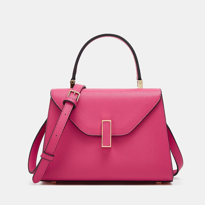 Women Hand Bag024 New Women'S Bag Handbag Litchi Pattern Kelly Bag Women'S Aristocratic Shoulder Crossbody Bag - Image 4