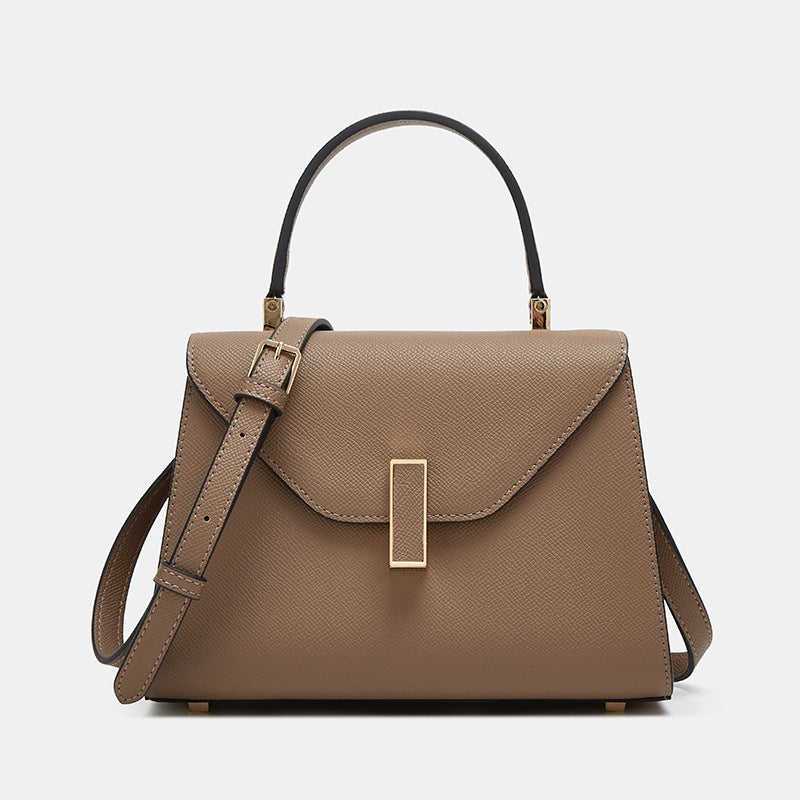 Women Hand Bag024 New Women'S Bag Handbag Litchi Pattern Kelly Bag Women'S Aristocratic Shoulder Crossbody Bag - Image 1