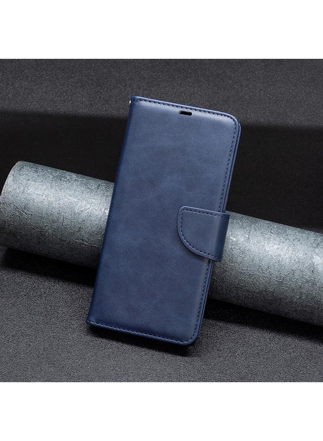 S-TOP Case For Samsung Galaxy S24 FE 5G Lambskin Texture Pure Color Flip Leather Phone Case - Image 2