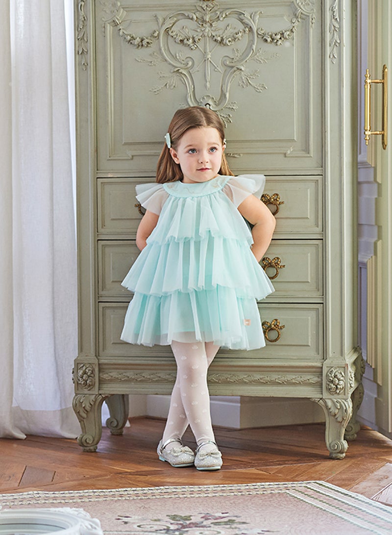 ديف اند بيلا فستان بطبقات من إسفنج البحر - Image 5