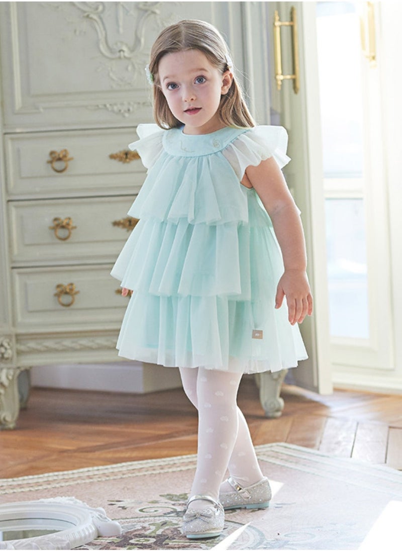 Dave & Bella - Layered Sea Foam Dress - Image 1