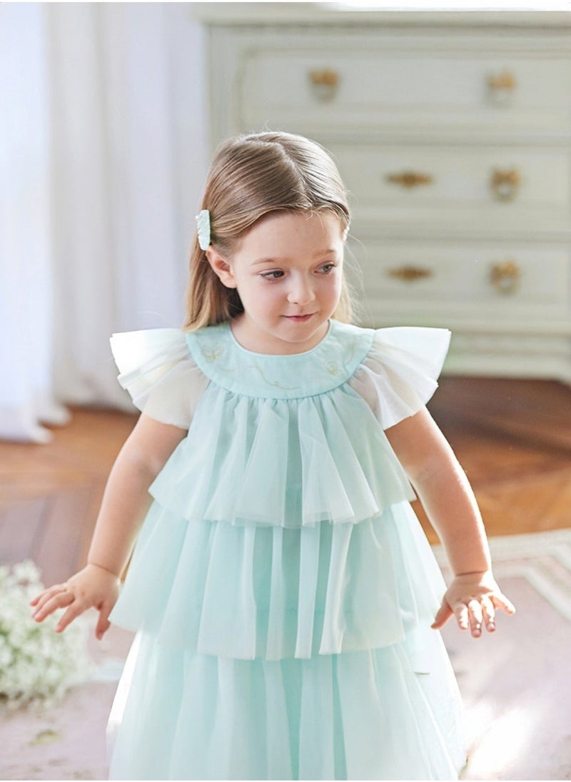 Dave & Bella - Layered Sea Foam Dress - Image 1