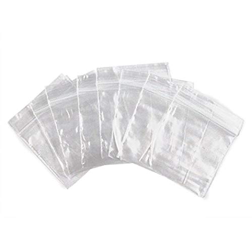 FlanicaUSA 100 CT Resealable Mini Zipper Polly Bags 2 Mil Clear (2" x 2") - Image 4