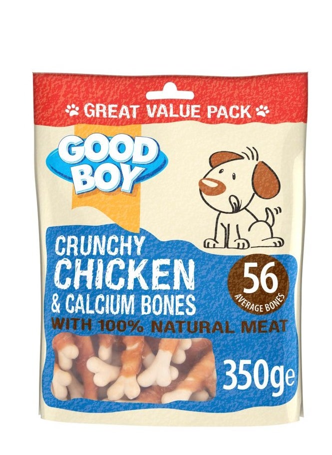 Armitage Goodboy Chicken & Calcium Bones 350g Value Pack 