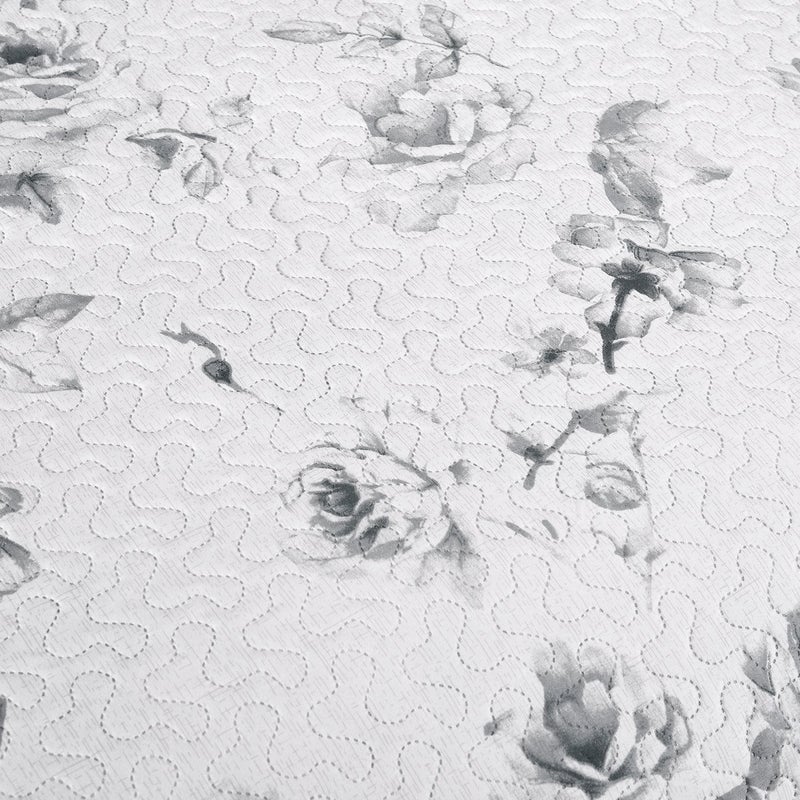 JML Quilt Set - Queen Size Quilt Sets with Shams - 3 Pieces - All Season Lightweight Soft Printed Pattern Bedding Bedspread Coverlet Set - Image 4