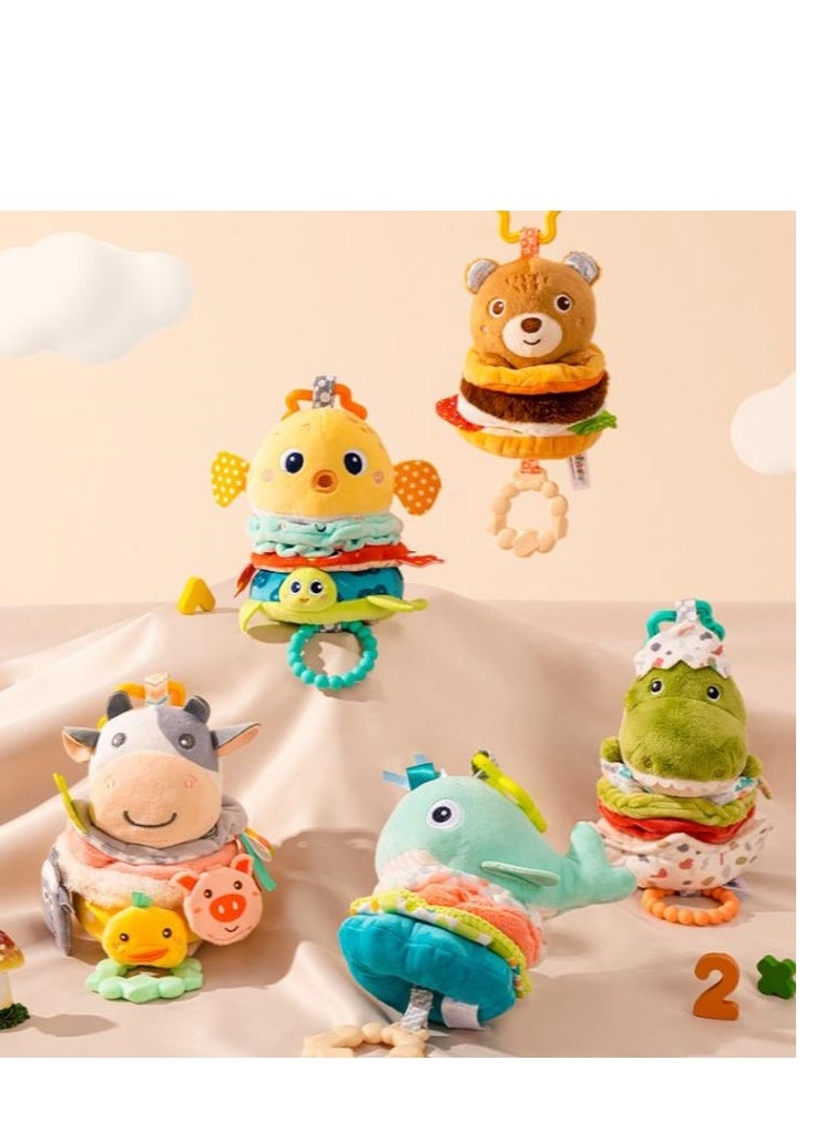Jollybaby - Baby Music Bell Pendant - Baby Cart Wind Chime Soothing Toy - Bedhead Bell Car Pendant - Image 1