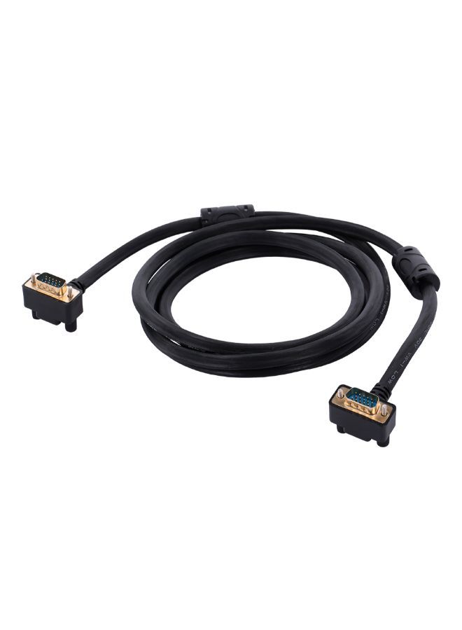 NIBEMINENT 15-Pin VGA 3+9 Male To Projector Cable Black - Image 2