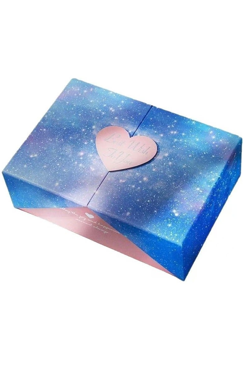 DELGREEN 20*18*10cm Gift Box with Magnetic Closure,Gift Box for Birthday Party Wedding Festival Anniversary - Image 2