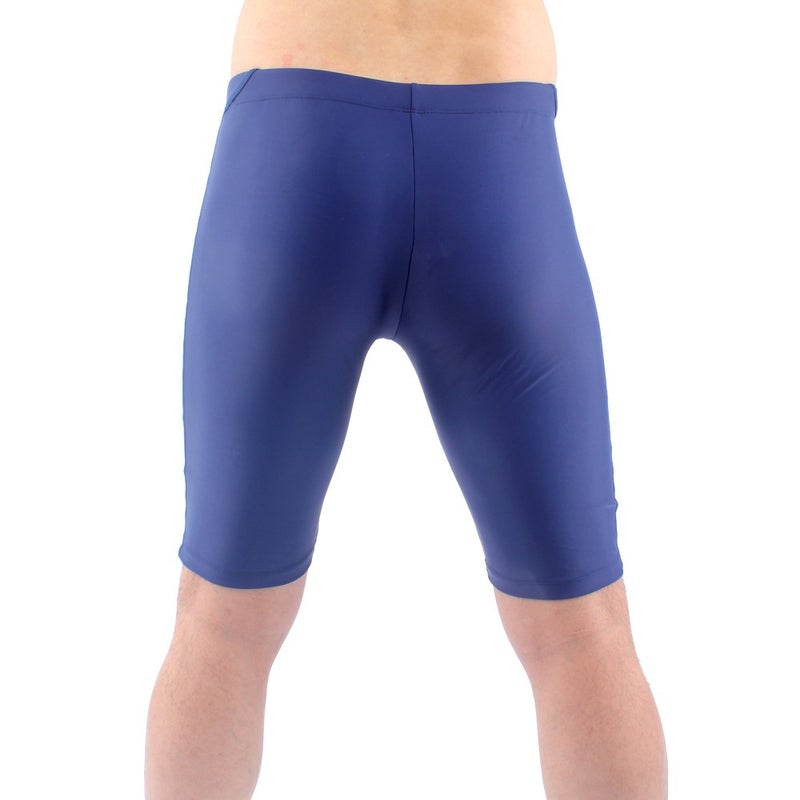 Professional Training Five-Point Knee-Length Swimming Trunks, Comfortable, Quick-Drying, Anti-Chlorine, Large Size Hot Spring Swimsuit, Men''s Anti-Embarrassment Swimming Trunks, Short - Image 5