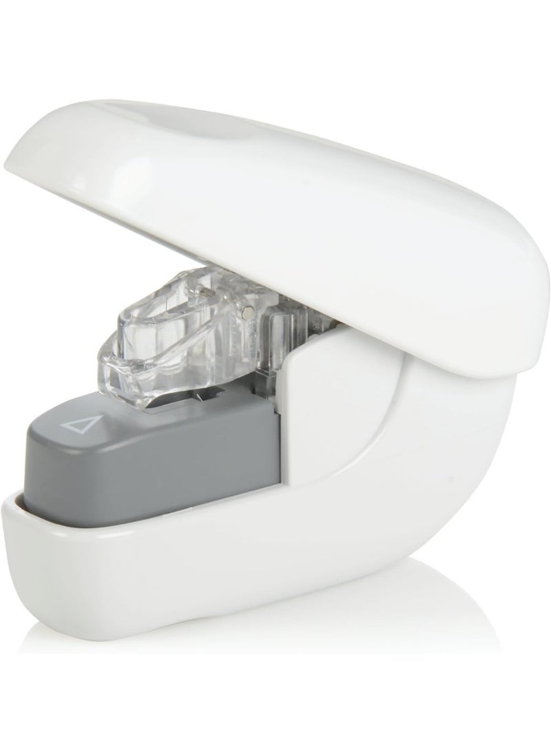 Swingline Stapleless Stapler, 5 Sheets, White (79198) - Image 1