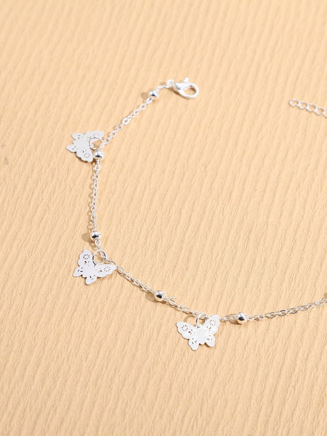 Styli Butterfly-Shaped Pendants Anklet - Image 5