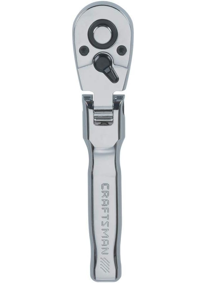CRAFTSMAN CRAFTSMAN Flex Head Ratchet Stubby SAE 72Tooth 38Inch Drive CMMT99425  - Image 1