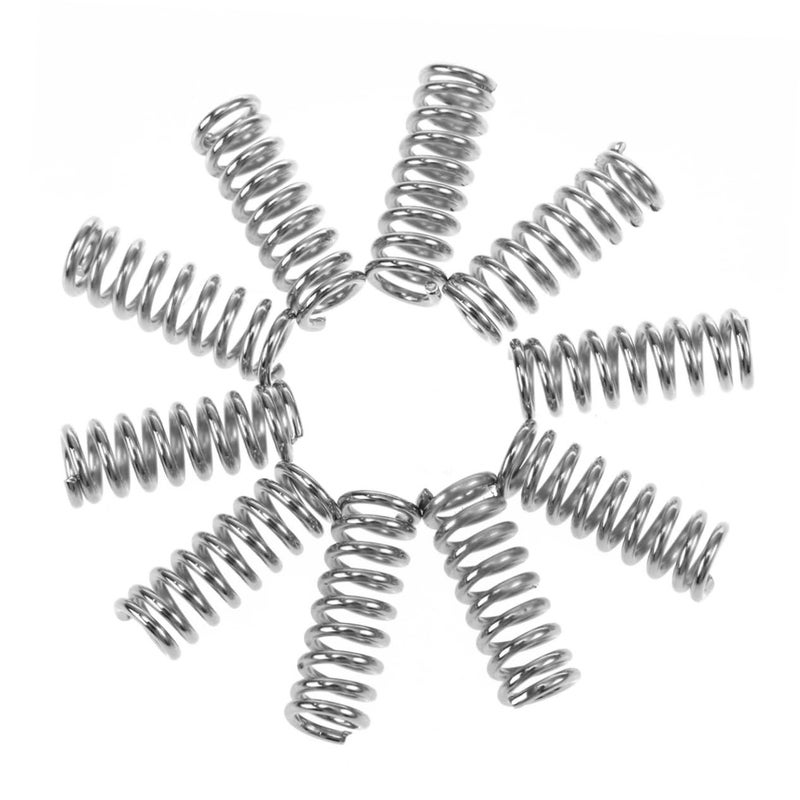 Childweet 20pcs Compression Springs 2.00x0.70x0.70cm for Printer Heated Bed Nickel Plated Tension Springs Wade Extruder Printing Accessories - Image 1