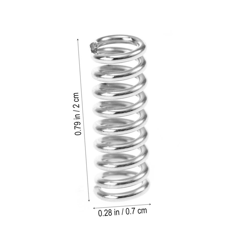 Childweet 20pcs Compression Springs 2.00x0.70x0.70cm for Printer Heated Bed Nickel Plated Tension Springs Wade Extruder Printing Accessories - Image 3