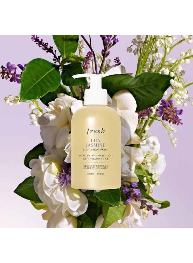 Fresh Lily Jasmin Body Wash 300ml - Image 4