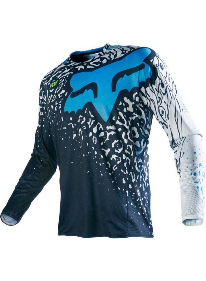 Fox Men's Outdoor Cycling Suit Off-road Road Mountain Bike Cycling Tops - Image 1