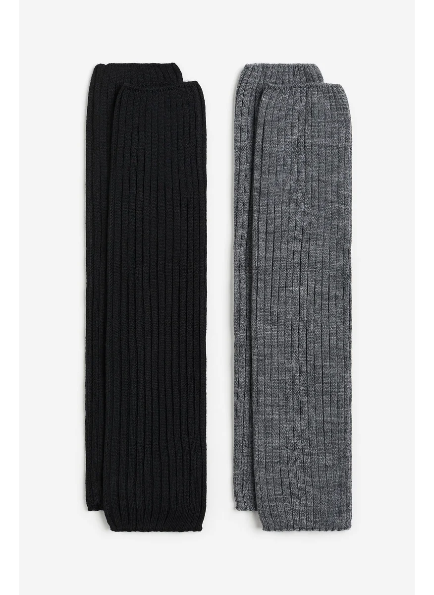 اتش اند ام 2-Pack Rib-Knit Leg Warmers