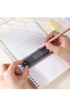 Deli Foldable Smart Ruler 15cm Assorted Colours  - Image 3