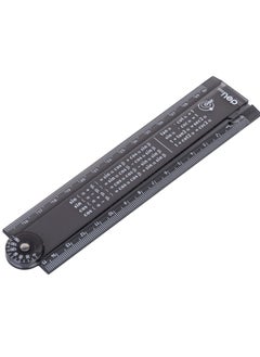 Deli Foldable Smart Ruler 15cm Assorted Colours  - Image 5