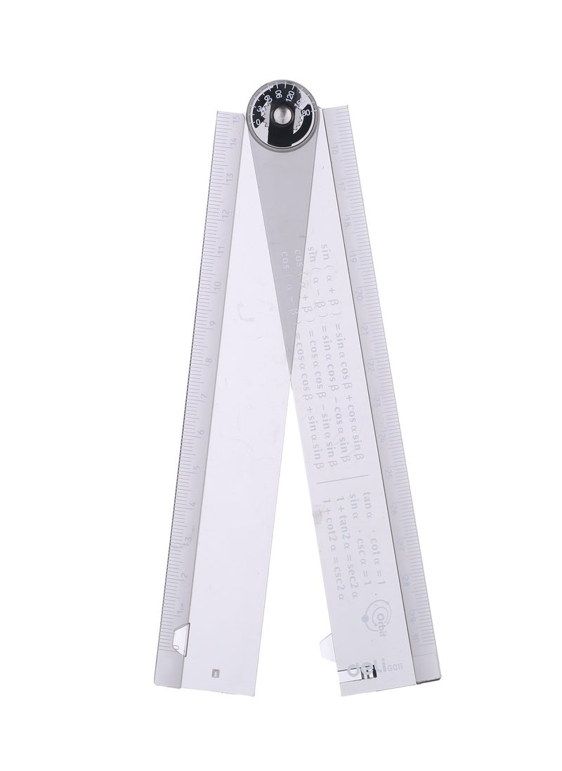 Deli - Foldable Smart Ruler 15cm Assorted Colours - Image 1