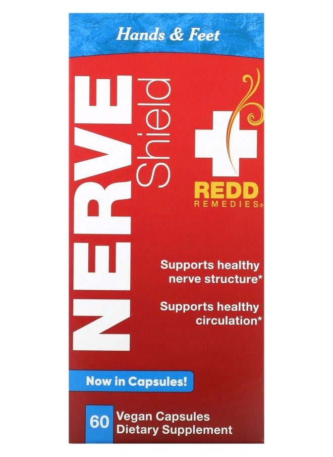 REDD REMEDIES Nerve Shield Hands & Feet 60 Vegan Capsules 