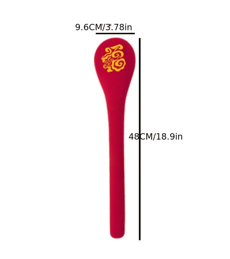 Red Meridian Massage Hammer For Shoulder Neck Back Leg Relaxation - Image 3
