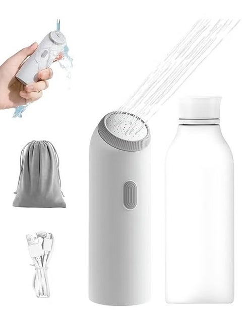 شطاف السفر الكهربائي المحمول للغاية (بيديت): حل النظافة الشخصية القابل لإعادة الشحن USB للسفر والتخييم والمغامرات في الهواء الطلق وصحة الطفل والمرأة - صغير الحجم وسهل الاستخدام دش محمول