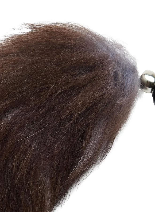 Parfois Keychain Charm With Fur Effect