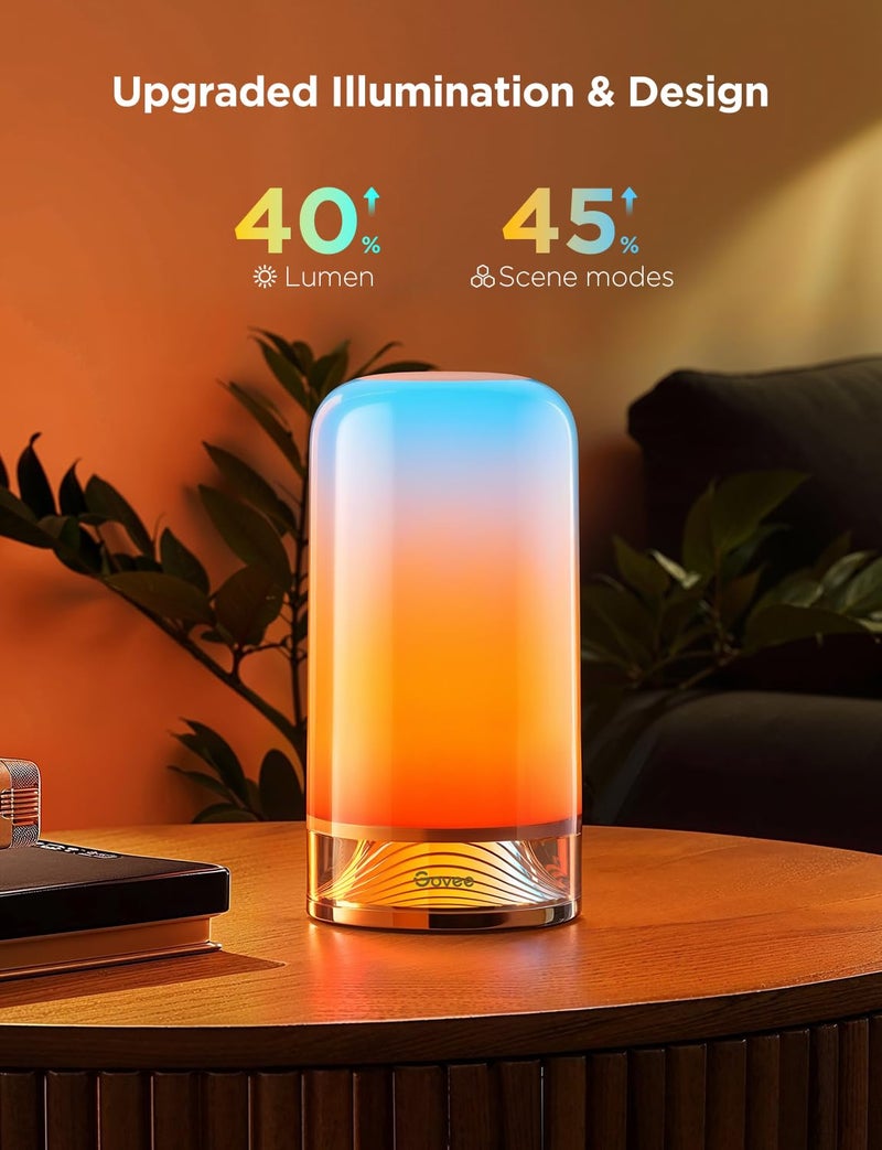 Govee Bedside Touch Table Lamp RGBICWW, Matter Alexa Compatible LED Light - Image 2