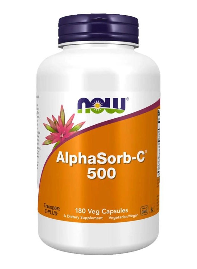 now Foods AlphaSorb-C 500 mg VCaps - Image 3